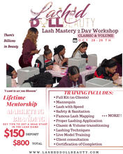 Load image into Gallery viewer, Lash Mastery 2 Day Volume & Classic Workshop